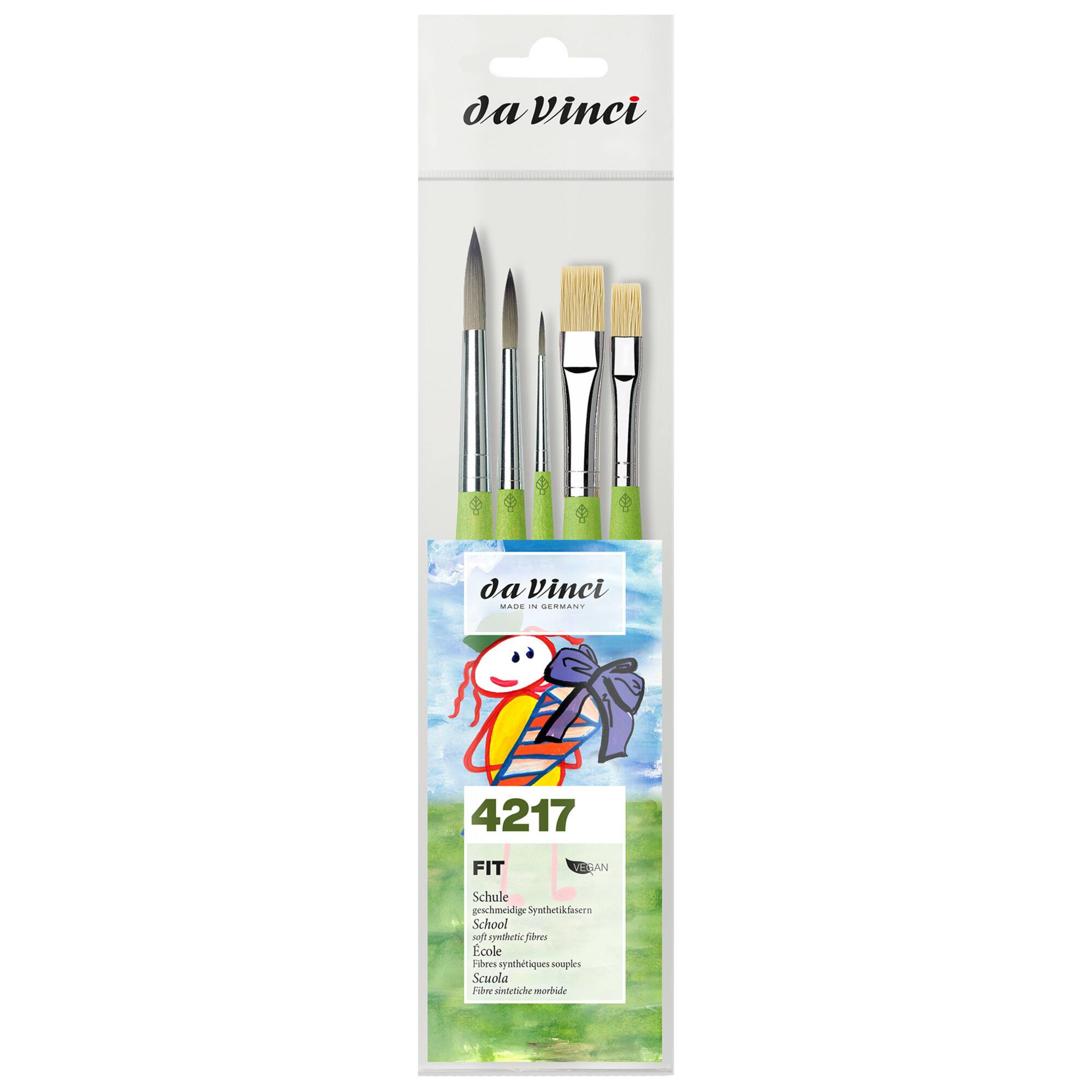 da Vinci FIT Synthetics Piece Brush Set